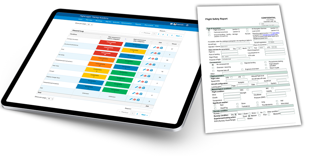 FlightLogger Safety Management System FlightLogger Safety Management System