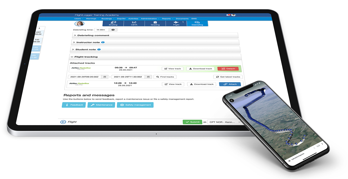 FlightLoggerAirNav RadarBox integration FlightLoggerAirNav RadarBox integration